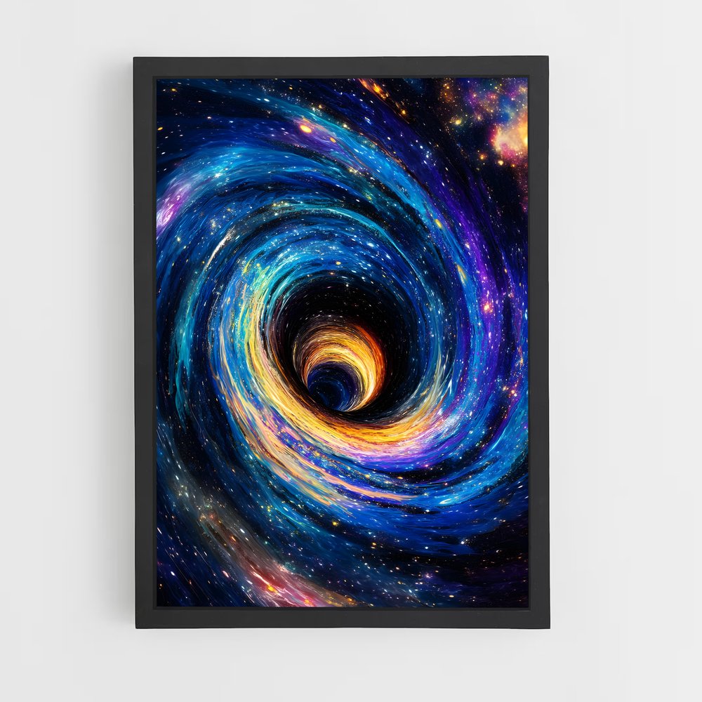 Poster Étoiles Spirales (vue 2)